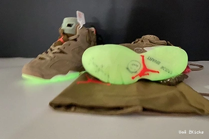 6 DH0690- Khaki Scott Travis 9018 Jordan Retro 628 British Popular 1110